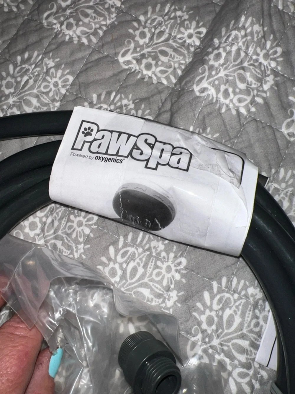 Paw Spa Kit with accessories and carrying bag